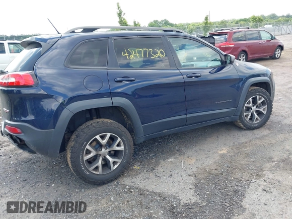2014 Jeep Cherokee Trailhawk с VIN 1C4PJMBS4EW281449, выставлен на аукционе IAAI как лот 42477320 с пробегом 128 107 миль миль и . История ставок и продаж доступна на DreamBid. Изображение 4.