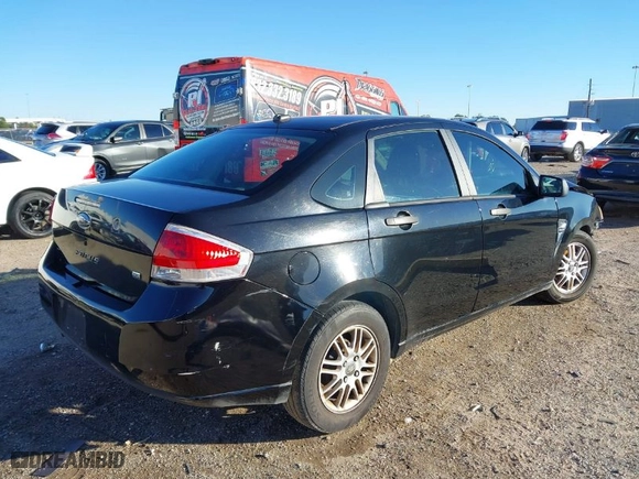 2008 Ford Focus SE with VIN 1FAHP35N48W207350, listed as a IAAI auction lot 41247871 with NaN miles. Bid and sale history available at carsss.com. Image 4.
