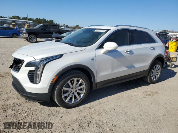 2023 Cadillac XT4 FWD Luxury with VIN 1GYAZAR43PF122536, listed as a Copart auction lot 54873925 with 67,775 mi miles and Salvage Title. Bid and sale history available at carsss.com. Image 1.