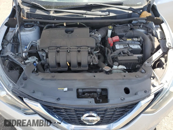 2017 Nissan Sentra SV with VIN 3N1AB7AP3HL719957, listed as a Copart auction lot 44334935 with 72,485 mi miles and Salvage Title. Bid and sale history available at carsss.com. Image 11.