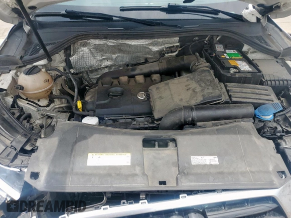 2016 Audi Q3 Premium Plus with VIN WA1EFCFS5GR009808, listed as a Copart auction lot 60688475 with 123,826 mi miles and Salvage title. Bid and sale history available at DreamBid. Image 12.