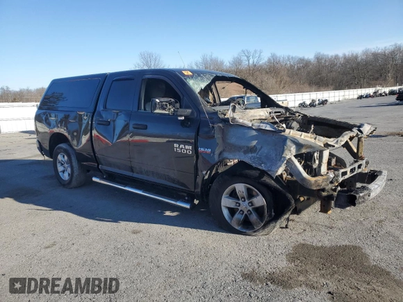 2017 Ram 1500 Express with VIN 1C6RR7FT3HS642419, listed as a Copart auction lot 45796365 with Not Provided miles and Salvage Title. Bid and sale history available at carsss.com. Image 4.