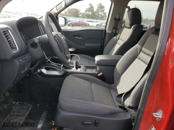 2022 Nissan Frontier PRO-4X with VIN 1N6ED1EK4NN672872, listed as a Copart auction lot 42941345 with 17,044 mi miles and Salvage Title. Bid and sale history available at carsss.com. Image 7.