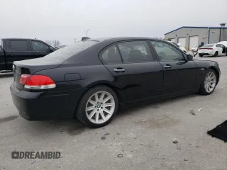 2006 BMW 7 Series 750Li z VIN WBAHN83526DT29128, wystawiony jako Copart lot #83745544 z przebiegiem 155 589 mil mil oraz Szkoda całkowita • Salvage title. Historia ofert i sprzedaży dostępna na DreamBid. Obrazek 3.