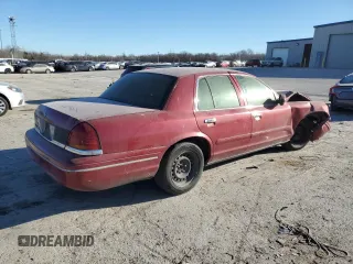 1998 Ford Crown Victoria Police with VIN 2FAFP71WXWX180234, listed as a Copart auction lot 46930835 with 182,389 mi miles and Non Repairable. Bid and sale history available at carsss.com. Image 3.