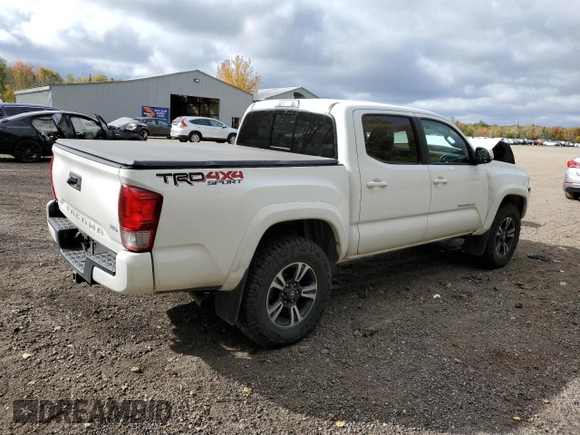 2017 Toyota Tacoma SR5 with VIN 5TFCZ5AN0HX049504, listed as a Copart auction lot 76033064 with 148,330 mi miles and Salvage Title. Bid and sale history available at carsss.com. Image 3.