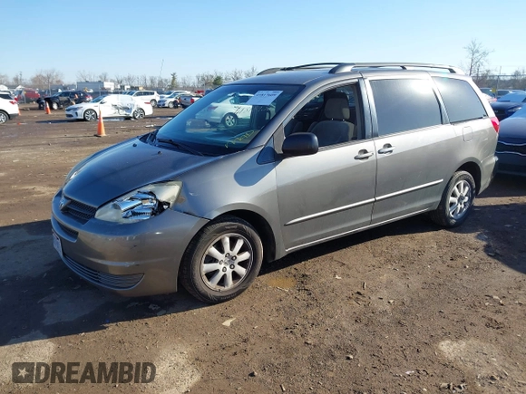 2005 Toyota Sienna CE with VIN 5TDZA23C15S340378, listed as a IAAI auction lot 41817609 with 307,384 mi miles and . Bid and sale history available at DreamBid. Image 17.