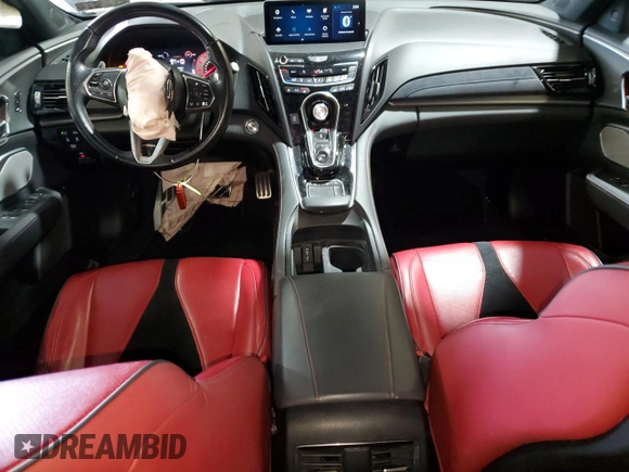 2021 Acura RDX w/A-Spec Package z VIN 5J8TC2H65ML022672, wystawiony jako Copart lot #60794045 z przebiegiem 70 000 mil mil oraz Szkoda całkowita • Salvage title. Historia ofert i sprzedaży dostępna na DreamBid. Obrazek 8.