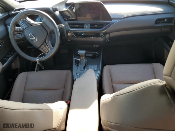 2023 Lexus UX with VIN JTHP9JBH3P2063426, listed as a Copart auction lot 74576604 with 45740 miles and Salvage Title. Bid and sale history available at carsss.com. Image 8.