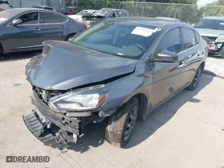 2017 Nissan Sentra SV with VIN 3N1AB7AP9HL724015, listed as a IAAI auction lot 42100563 with 168,297 mi miles. Bid and sale history available at carsss.com. Image 2.