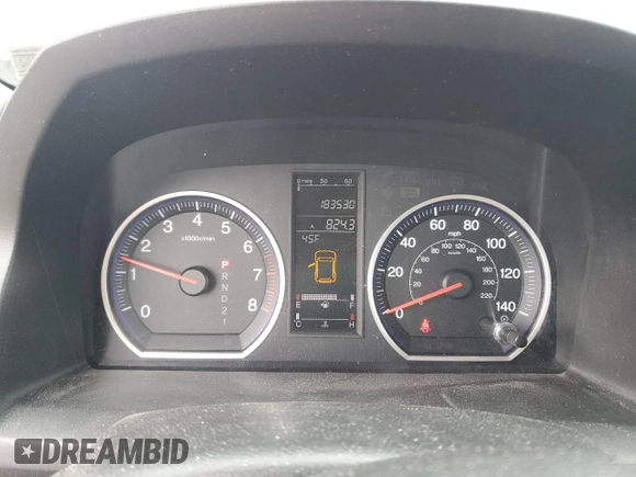 2008 Honda CR-V EX-L with VIN 5J6RE48748L049353, listed as a Copart auction lot 50876885 with 183,530 mi miles and Salvage Title. Bid and sale history available at carsss.com. Image 9.