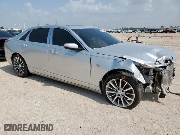 2016 Cadillac CT6 Premium Luxury AWD with VIN 1G6KF5RSXGU153936, listed as a Copart auction lot 63486555 with 95,357 mi miles and Salvage title. Bid and sale history available at DreamBid. Image 4.