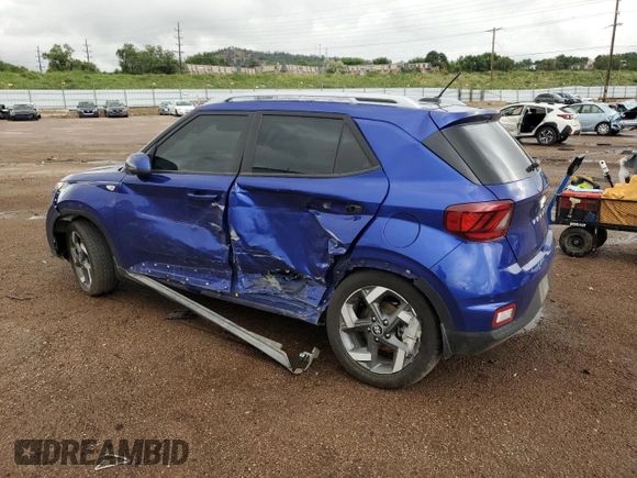 2023 Hyundai Venue Limited with VIN KMHRC8A35PU259250, listed as a Copart auction lot 61553225 with 19,087 mi miles and Salvage title. Bid and sale history available at DreamBid. Image 2.