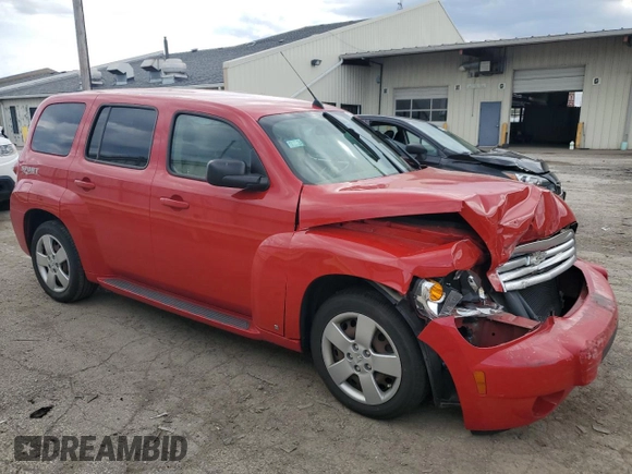 2009 Chevrolet HHR LS z VIN 3GNCA13B49S642005, wystawiony jako Copart lot #54104055 z przebiegiem Nie podano mil oraz Szkoda całkowita • Salvage title. Historia ofert i sprzedaży dostępna na DreamBid. Obrazek 4.
