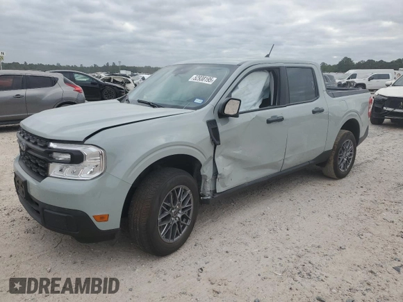 2024 Ford Maverick XL with VIN 3FTTW8A3XRRA04184, listed as a Copart auction lot 52938195 with 21,719 mi miles and Salvage Title. Bid and sale history available at carsss.com. Image 1.