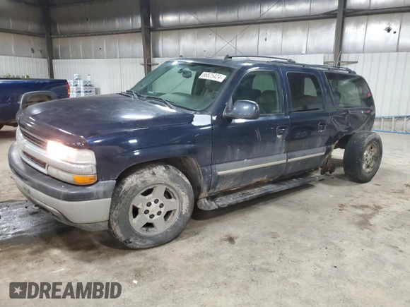 2006 Chevrolet Suburban LS with VIN 1GNFK16Z66J129399, listed as a Copart auction lot 86825424 with 266,164 mi miles and Salvage Title. Bid and sale history available at carsss.com. Image 1.