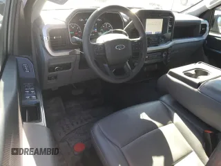2023 Ford F-150 XL with VIN 1FTEX1CP3PKE58842, listed as a Copart auction lot 44503125 with 63,909 mi miles and Salvage title. Bid and sale history available at DreamBid. Image 8.