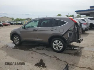 2013 Honda CR-V EX-L z VIN 5J6RM4H76DL080858, wystawiony jako Copart lot #57530215 z przebiegiem 152 046 mil mil oraz Szkoda całkowita • Salvage title. Historia ofert i sprzedaży dostępna na DreamBid. Obrazek 2.
