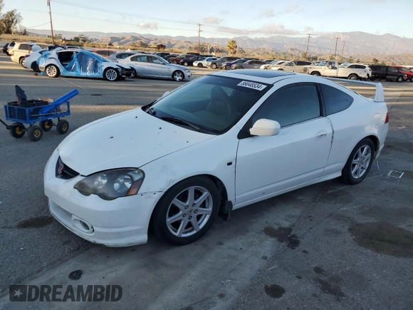 2004 Acura RSX с VIN JH4DC54864S007789, выставлен на аукционе Copart как лот 86648534 с пробегом 226 022 миль миль и Списание • Salvage title. История ставок и продаж доступна на DreamBid. Изображение 1.