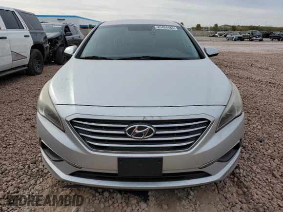 2017 Hyundai Sonata 2.4L with VIN 5NPE24AF9HH581331, listed as a Copart auction lot 45404485 with 126,643 mi miles and Salvage Title. Bid and sale history available at carsss.com. Image 5.