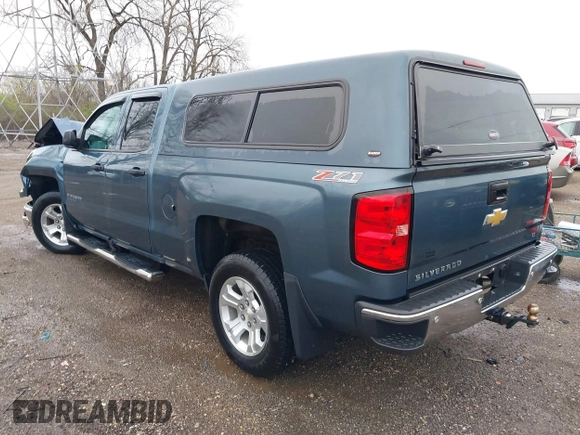 2014 Chevrolet Silverado 1500 LT with VIN 1GCVKREC8EZ179818, listed as a IAAI auction lot 41912365 with 57,167 mi miles. Bid and sale history available at carsss.com. Image 3.