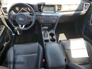 2017 Kia Sportage EX with VIN KNDPN3AC9H7101499, listed as a Copart auction lot 60712175 with 103,279 mi miles and Salvage title. Bid and sale history available at DreamBid. Image 8.