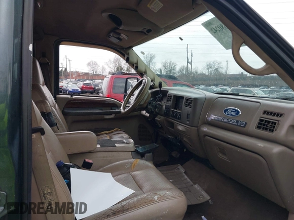 2001 Ford F-350 XL with VIN 1FTSW31F01ED11508, listed as a IAAI auction lot 39455409 with 343,262 mi miles and . Bid and sale history available at DreamBid. Image 5.
