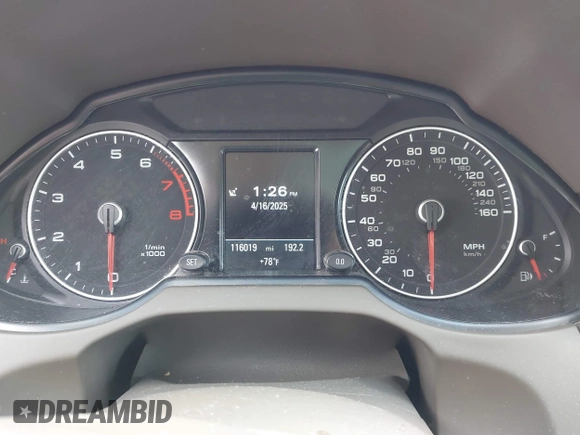 2015 Audi Q5 Premium Plus with VIN WA1LFAFP1FA101082, listed as a IAAI auction lot 42043187 with 116,019 mi miles and . Bid and sale history available at DreamBid. Image 7.