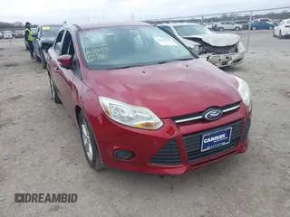 2014 Ford Focus SE with VIN 1FADP3F21EL340728, listed as a IAAI auction lot 41159162 with 125,919 mi miles. Bid and sale history available at carsss.com. Image 1.