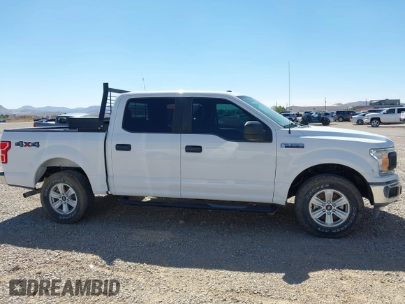2018 Ford F-150 XL with VIN 1FTEW1E54JKF30802, listed as a IAAI auction lot 42417270 with 67,956 mi miles and . Bid and sale history available at DreamBid. Image 13.