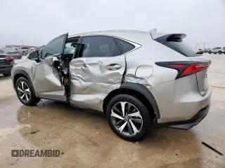 2021 Lexus NX 300 with VIN JTJGARDZ9M2243757, listed as a Copart auction lot 58339885 with 86,047 mi miles and Salvage title. Bid and sale history available at DreamBid. Image 2.