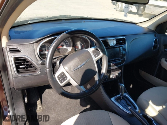 2013 Chrysler 200 Touring with VIN 1C3CCBBB0DN629947, listed as a IAAI auction lot 42216657 with 166,240 mi miles. Bid and sale history available at carsss.com. Image 13.