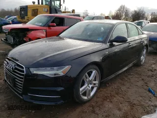 2016 Audi A6 2.0T Premium Plus with VIN WAUGFAFC7GN015593, listed as a Copart auction lot 68410522 with 51,514 mi miles. Bid and sale history available at carsss.com. Image 1.