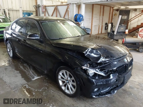 2016 BMW 3 Series 320i with VIN WBA8A9C52GK616953, listed as a IAAI auction lot 41227029 with 73,741 mi miles. Bid and sale history available at carsss.com. Image 1.