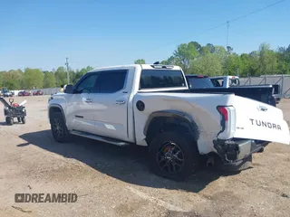 2023 Toyota Tundra Limited with VIN 5TFJA5DB1PX078704, listed as a IAAI auction lot 41997320 with 40,899 mi miles and . Bid and sale history available at DreamBid. Image 3.