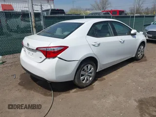 2016 Toyota Corolla L with VIN 2T1BURHE5GC548304, listed as a IAAI auction lot 42072708 with 118,227 mi miles and . Bid and sale history available at DreamBid. Image 4.