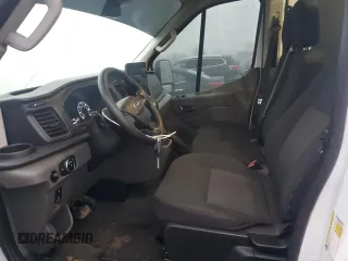 2023 Ford Transit Cargo with VIN 1FTBW3X83PKA13800, listed as a Copart auction lot 83735954 with 37,252 mi miles and Salvage Title. Bid and sale history available at carsss.com. Image 7.