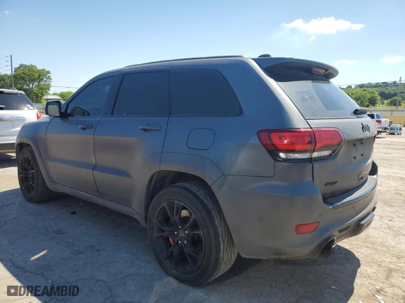 2021 Jeep Grand Cherokee SRT with VIN 1C4RJFDJ3MC541736, listed as a Copart auction lot 60395554 with 39,233 mi miles and Clean Title. Bid and sale history available at carsss.com. Image 2.