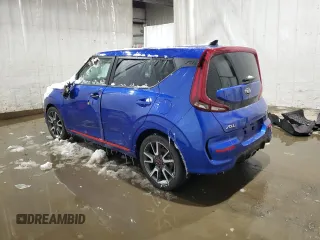 2021 Kia Soul Turbo with VIN KNDJ53AF8M7738572, listed as a Copart auction lot 43379485 with 73,623 mi miles and Salvage Title. Bid and sale history available at DreamBid. Image 2.