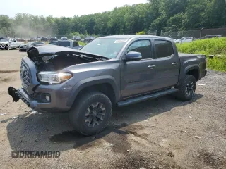 2021 Toyota Tacoma SR with VIN 5TFCZ5AN8MX252277, listed as a Copart auction lot 60406425 with 93,046 mi miles and Salvage title. Bid and sale history available at DreamBid. Image 1.