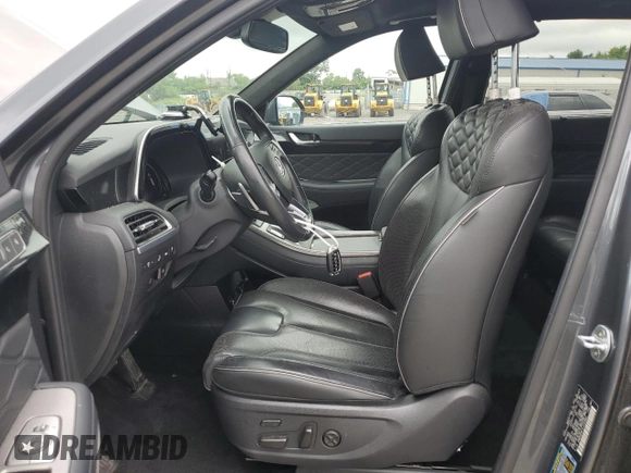 2020 Hyundai Palisade Limited with VIN KM8R5DHE7LU153662, listed as a Copart auction lot 60425625 with 36,340 mi miles and Salvage title. Bid and sale history available at DreamBid. Image 7.