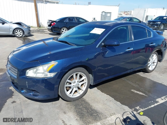 2009 Nissan Maxima 3.5 SV w/Sport Pkg with VIN 1N4AA51E19C824809, listed as a IAAI auction lot 41725538 with 201,146 mi miles. Bid and sale history available at carsss.com. Image 18.