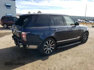 2014 Land Rover Range Rover Supercharged Autobiography with VIN SALGV2TF5EA153382, listed as a Copart auction lot 85955714 with 103,059 mi miles and Salvage title. Bid and sale history available at DreamBid. Image 3.