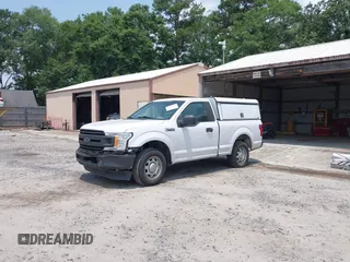 2018 Ford F-150 XL with VIN 1FTMF1CB3JKE51738, listed as a IAAI auction lot 42387561 with 110,951 mi miles and . Bid and sale history available at DreamBid. Image 18.