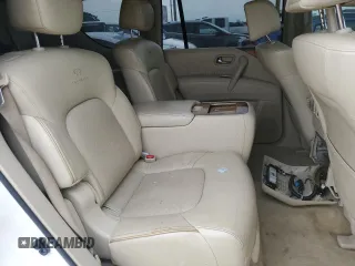 2011 Infiniti QX56 7-passenger with VIN JN8AZ2NF9B9501099, listed as a Copart auction lot 59562454 with 233,081 mi miles and Salvage Title. Bid and sale history available at carsss.com. Image 11.