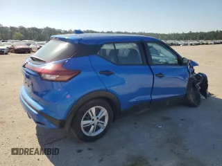 2024 Nissan Kicks S with VIN 3N1CP5BVXRL567527, listed as a Copart auction lot 53576135 with 12,327 mi miles and Salvage title. Bid and sale history available at DreamBid. Image 3.