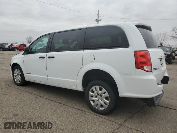 2020 Dodge Grand Caravan SE with VIN 2C4RDGBG9LR248739, listed as a Copart auction lot 87354994 with 72,651 mi miles and Salvage Title. Bid and sale history available at DreamBid. Image 2.