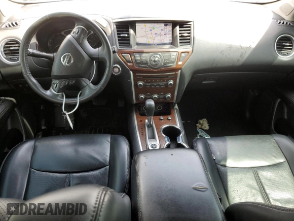 2017 Nissan Pathfinder S with VIN 5N1DR2MM7HC909567, listed as a Copart auction lot 52979015 with 138,799 mi miles and Clean Title. Bid and sale history available at carsss.com. Image 8.