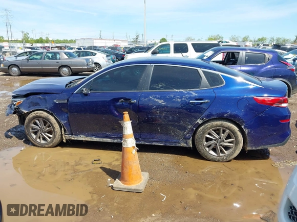 2020 Kia Optima LX with VIN 5XXGT4L38LG407103, listed as a IAAI auction lot 42130742 with 76,841 mi miles and . Bid and sale history available at DreamBid. Image 15.