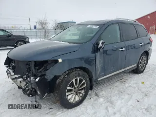 2014 Nissan Pathfinder SL z VIN 5N1AR2MM9EC675205, wystawiony jako Copart lot #44842775 z przebiegiem 155 908 mil mil oraz Czysty tytuł • Clean title. Historia ofert i sprzedaży dostępna na DreamBid. Obrazek 1.